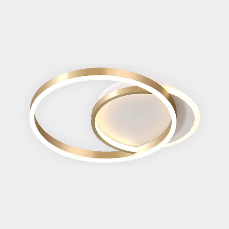 LED Flush Mounted Ceiling Lights Simplicity Ceiling Lighting Fixture for Living Room