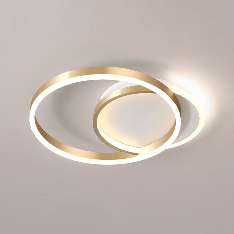 LED Flush Mounted Ceiling Lights Simplicity Ceiling Lighting Fixture for Living Room
