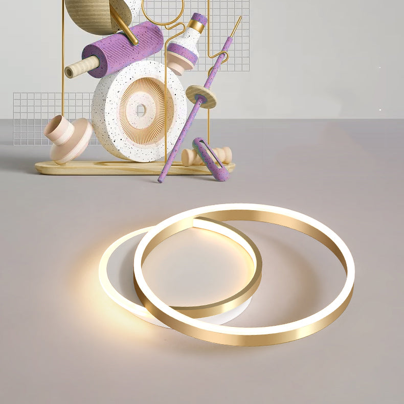 LED Flush Mounted Ceiling Lights Simplicity Ceiling Lighting Fixture for Living Room