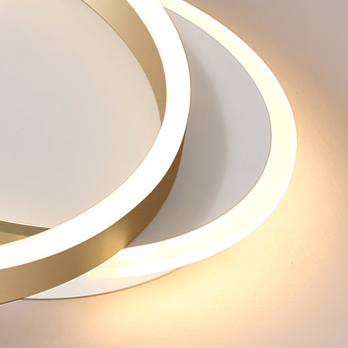 LED Flush Mounted Ceiling Lights Simplicity Ceiling Lighting Fixture for Living Room