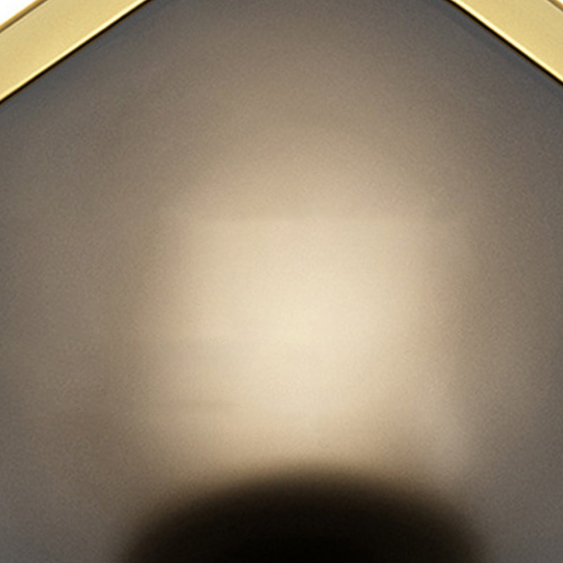 Lámpara empotrada de esfera contemporánea, lámpara de techo empotrada de metal con 2 luces, en negro