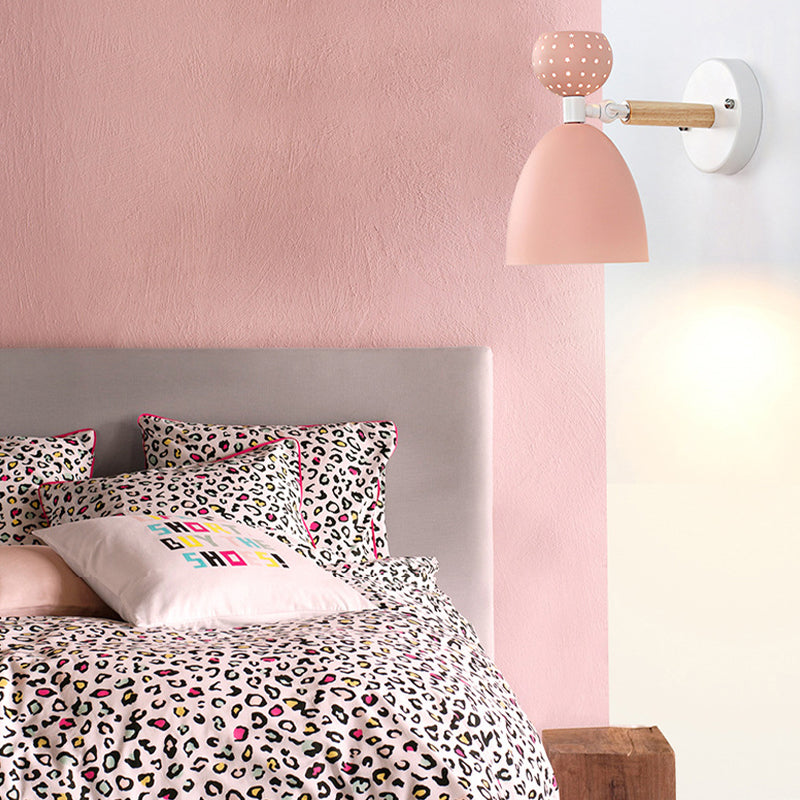 Mur en métal de style nordique clair