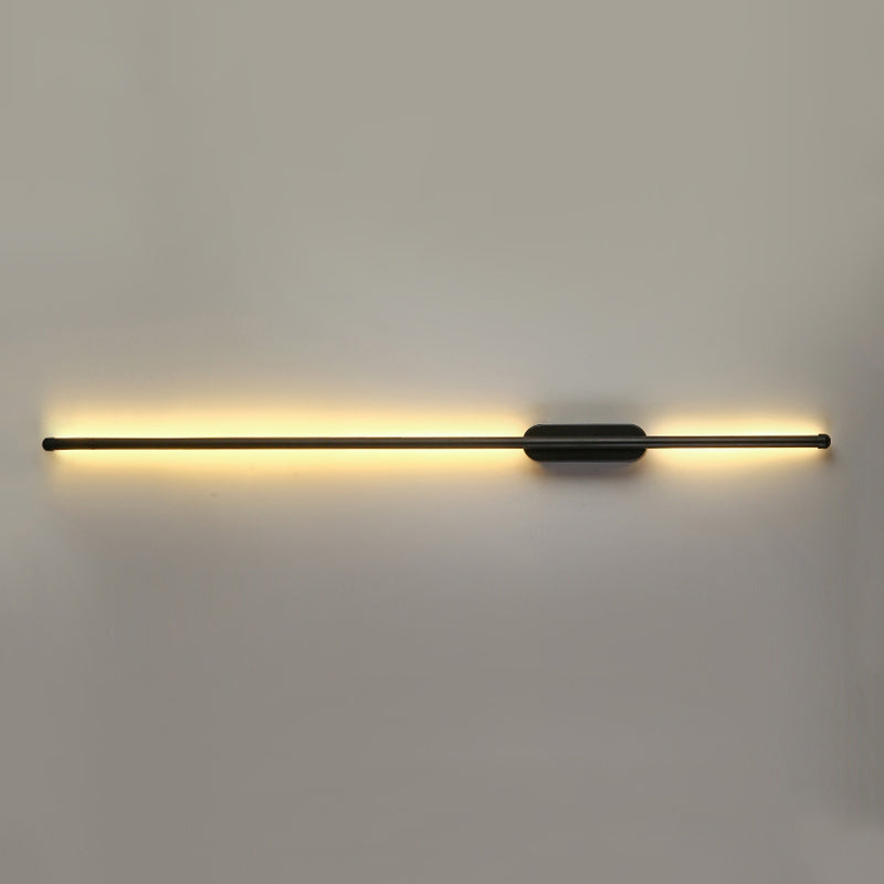 Metall Linearer Schatten Wandleuchten moderner Stil 1- Lichtwandmontiertes Licht