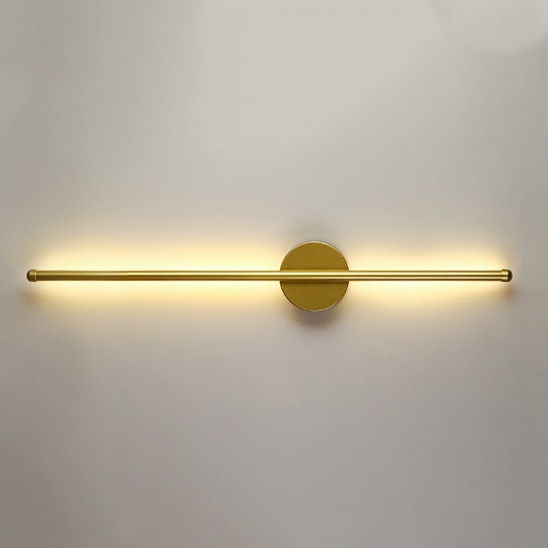 Metall Linearer Schatten Wandleuchten moderner Stil 1- Lichtwandmontiertes Licht