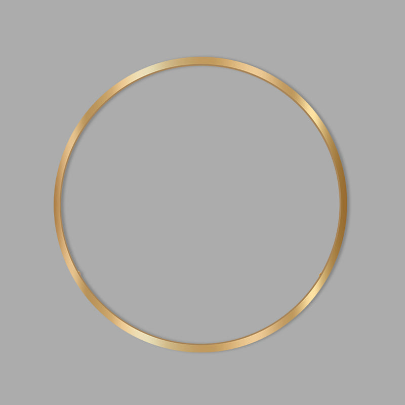 Runde Schatten Metall Wandleuchter moderner Stil mit einem leichten Wand montiertes Licht