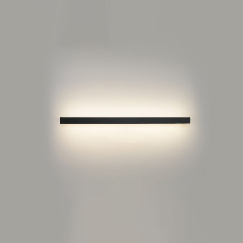 Sombra lineal Medina de metal Distonce moderno Luz de pared de luz simple