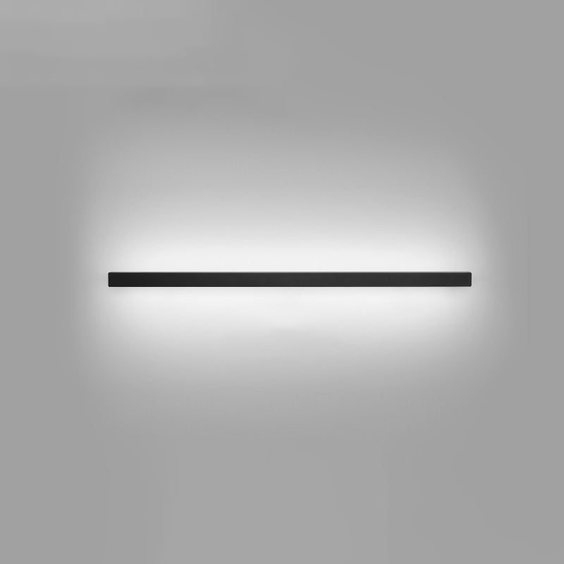 Sombra lineal Medina de metal Distonce moderno Luz de pared de luz simple