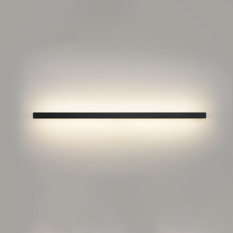 Sombra lineal Medina de metal Distonce moderno Luz de pared de luz simple