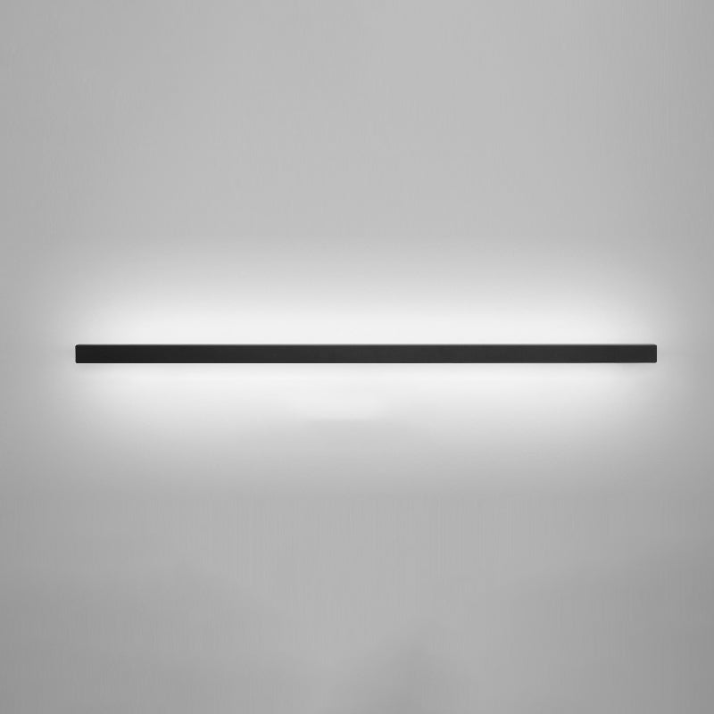 Sombra lineal Medina de metal Distonce moderno Luz de pared de luz simple