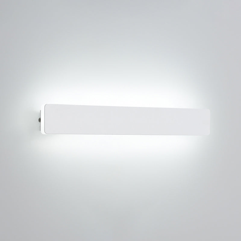 Sombra lineal Medina de metal Distonce moderno Luz de pared de luz simple