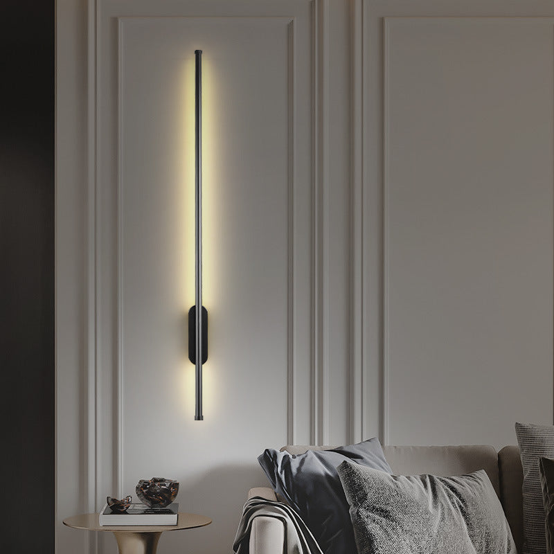 1 Light Linear Wall Sconces Modern Style Metal Wall Mounted Lamps