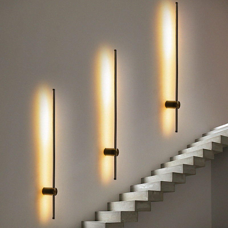 Metall Linear Schatten Wandleuchten Moderner Stil 1- Lichtwandbeleuchtung