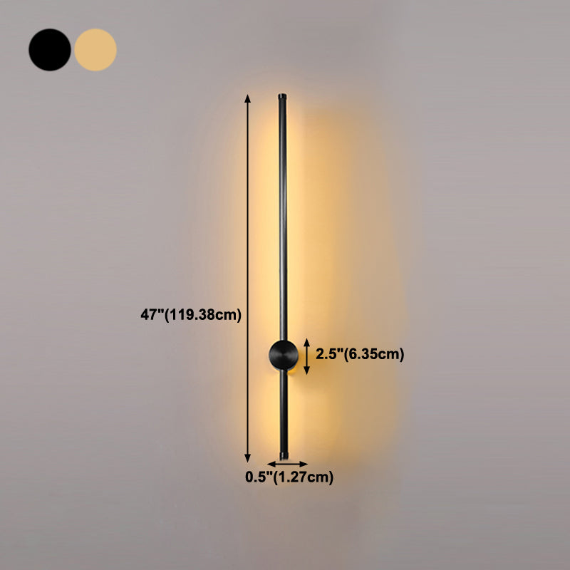 Metall Linear Schatten Wandleuchten Moderner Stil 1- Lichtwandbeleuchtung
