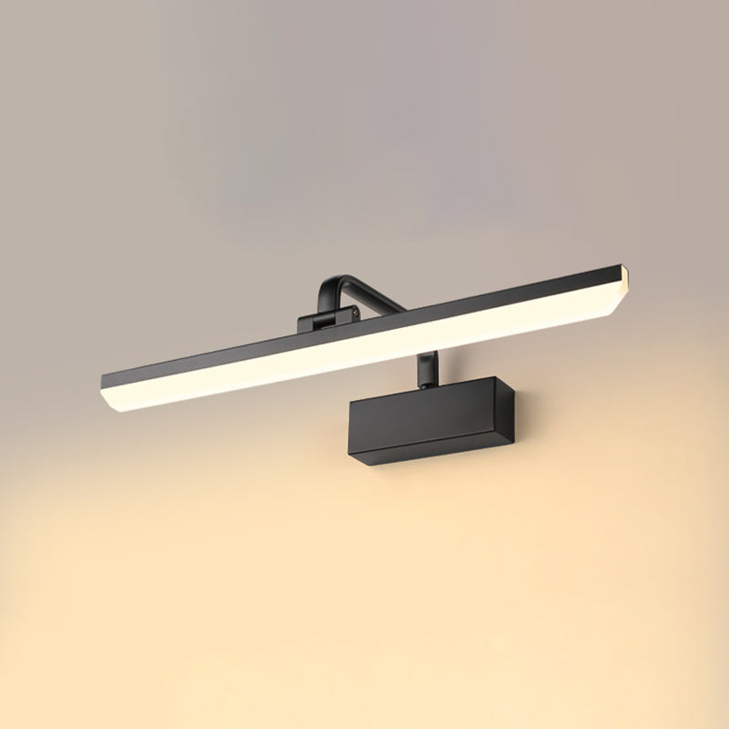 1 lichte lineaire wandwandcontract Moderne stijl metalen wandverlichting voor doucheruimte