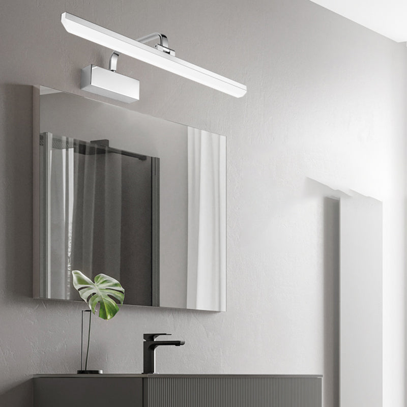 1 lichte lineaire wandwandcontract Moderne stijl metalen wandverlichting voor doucheruimte