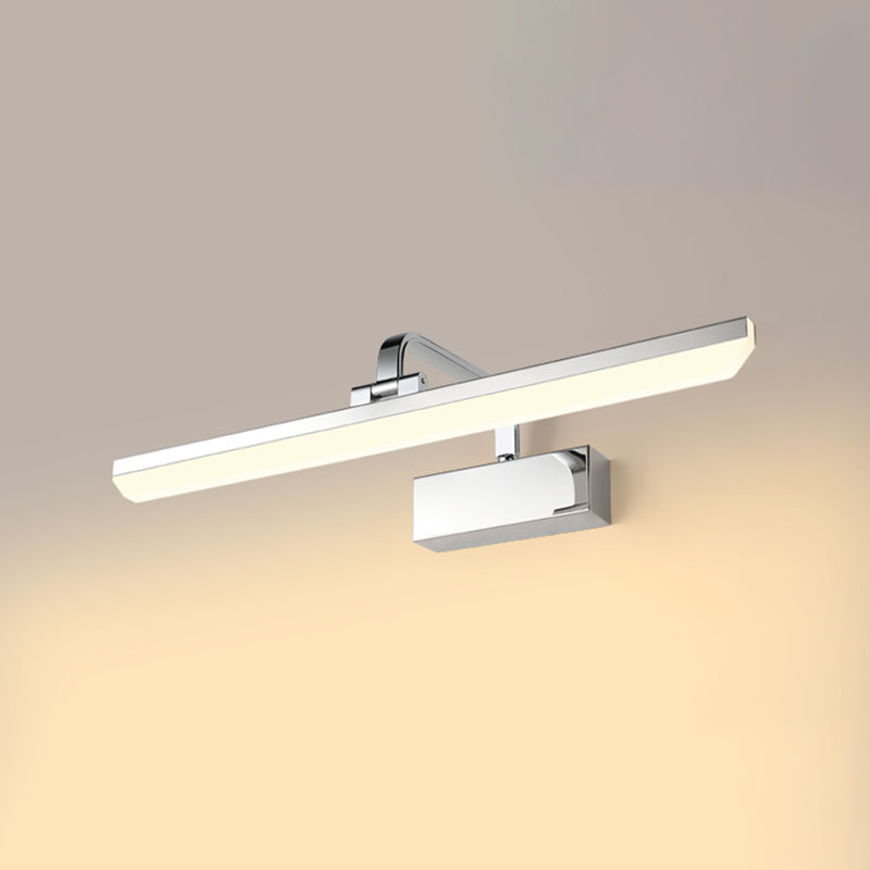 1 lichte lineaire wandwandcontract Moderne stijl metalen wandverlichting voor doucheruimte