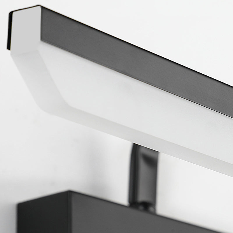 1 lichte lineaire wandwandcontract Moderne stijl metalen wandverlichting voor doucheruimte