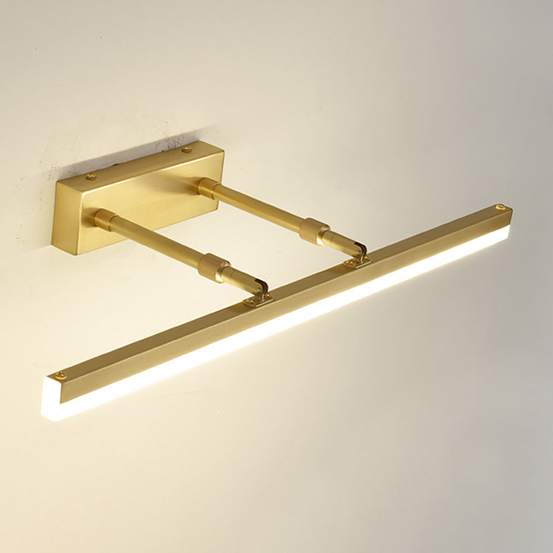 Éclairage mural de style moderne linéaire à 1 lumière