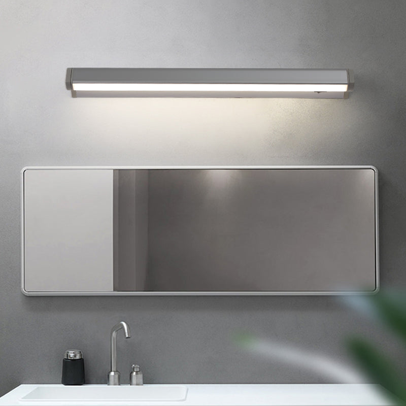 1 lichte lineaire wandwandcontract Moderne stijl metalen wandverlichting voor doucheruimte