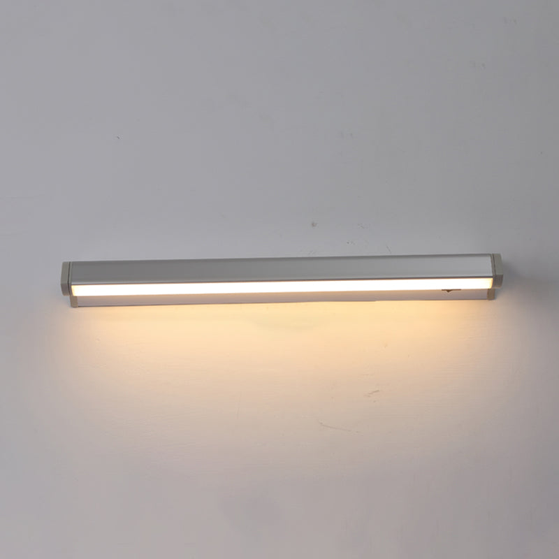 1 lichte lineaire wandwandcontract Moderne stijl metalen wandverlichting voor doucheruimte