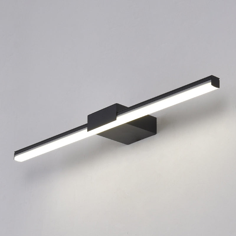 1 Éclairage mural à bande légère de style moderne pour la salle de douche