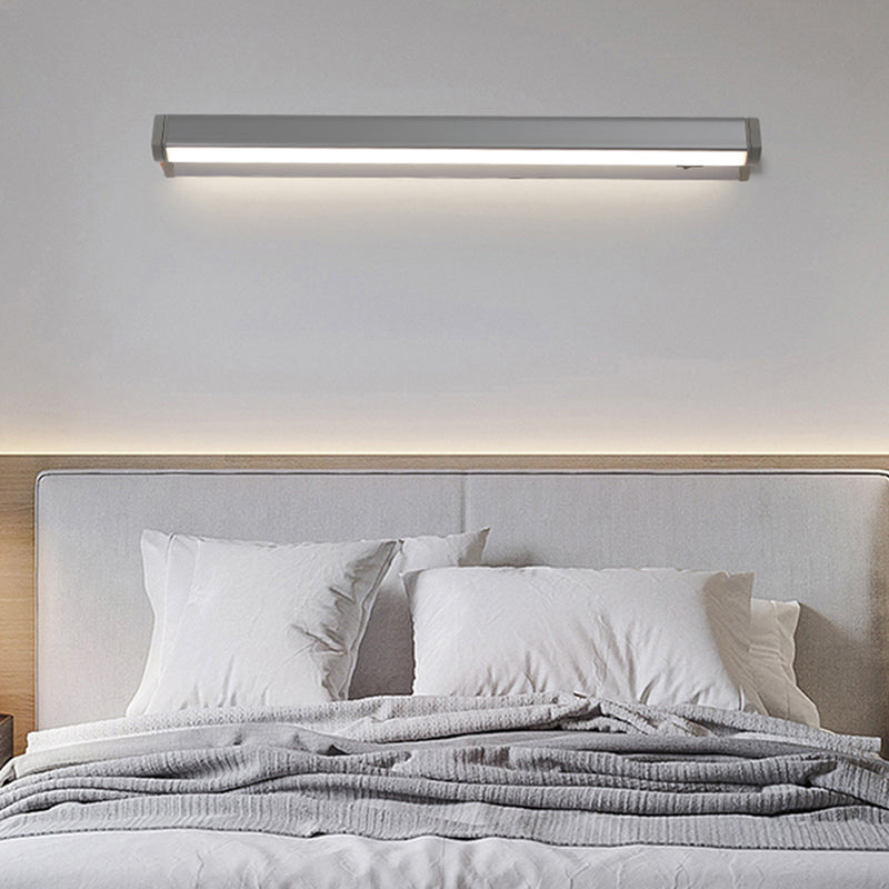 1 Éclairage mural à bande légère de style moderne pour la salle de douche