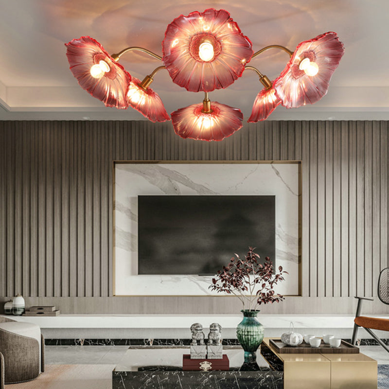 Contemporary Chandelier Simplicity Hanging Lighting Fixture for Sitting Room