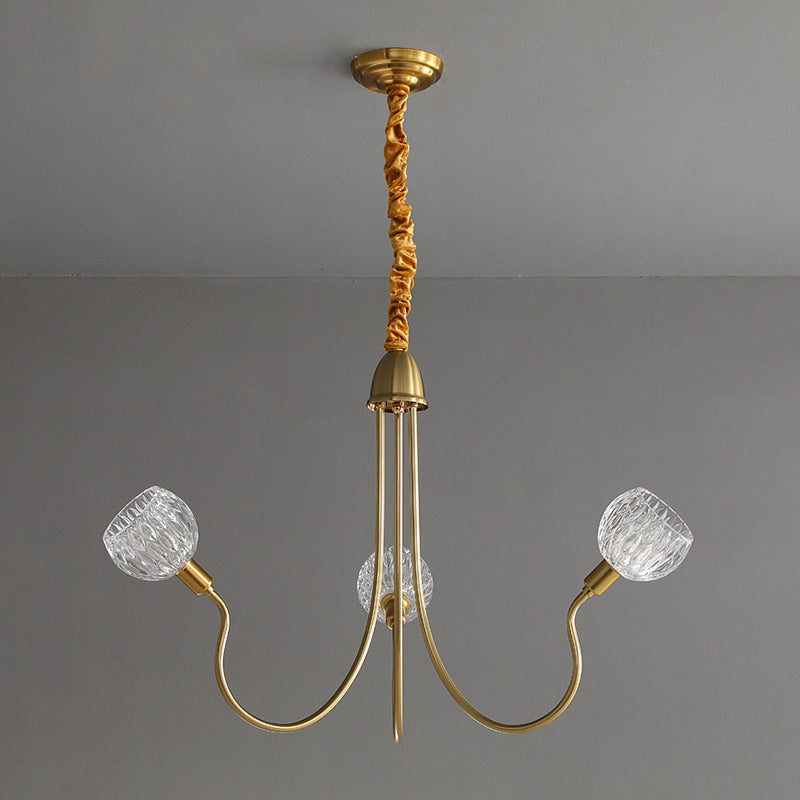 Contemporary Chandelier Simplicity Hanging Lighting Fixture for Sitting Room