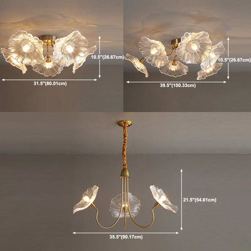 Contemporary Chandelier Simplicity Hanging Lighting Fixture for Sitting Room