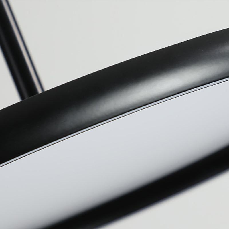 Lumo moderno a forma di metallo a forma rotonda a 1 luce appesa a 1 luce