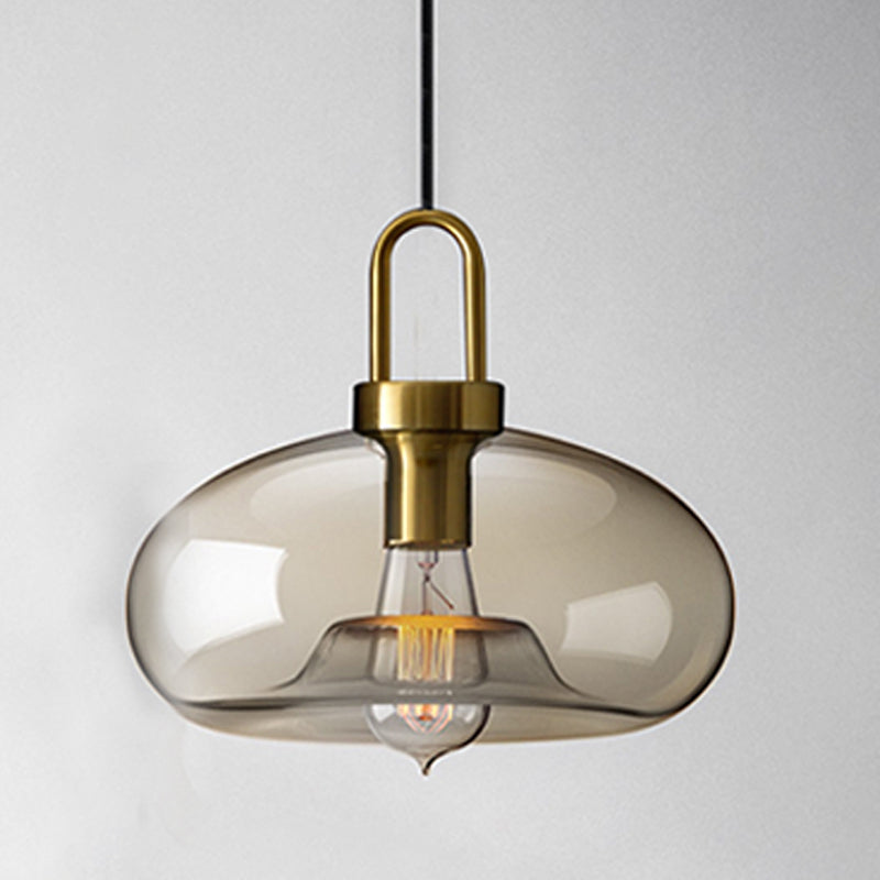 Simplicity Pendant Lighting Fixture Clear Glass Ceiling Pendant Light