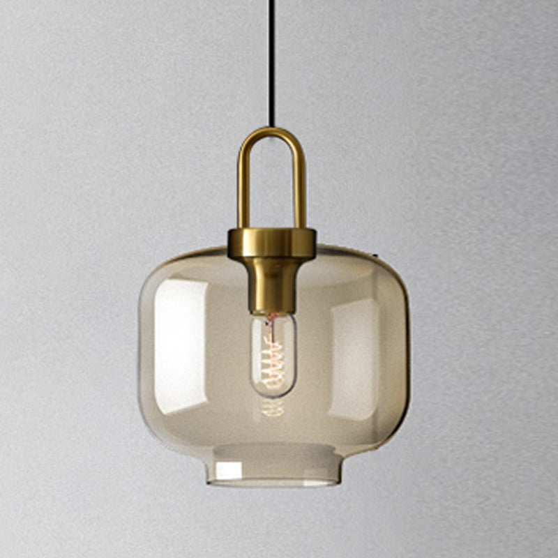 Simplicity Pendant Lighting Fixture Clear Glass Ceiling Pendant Light