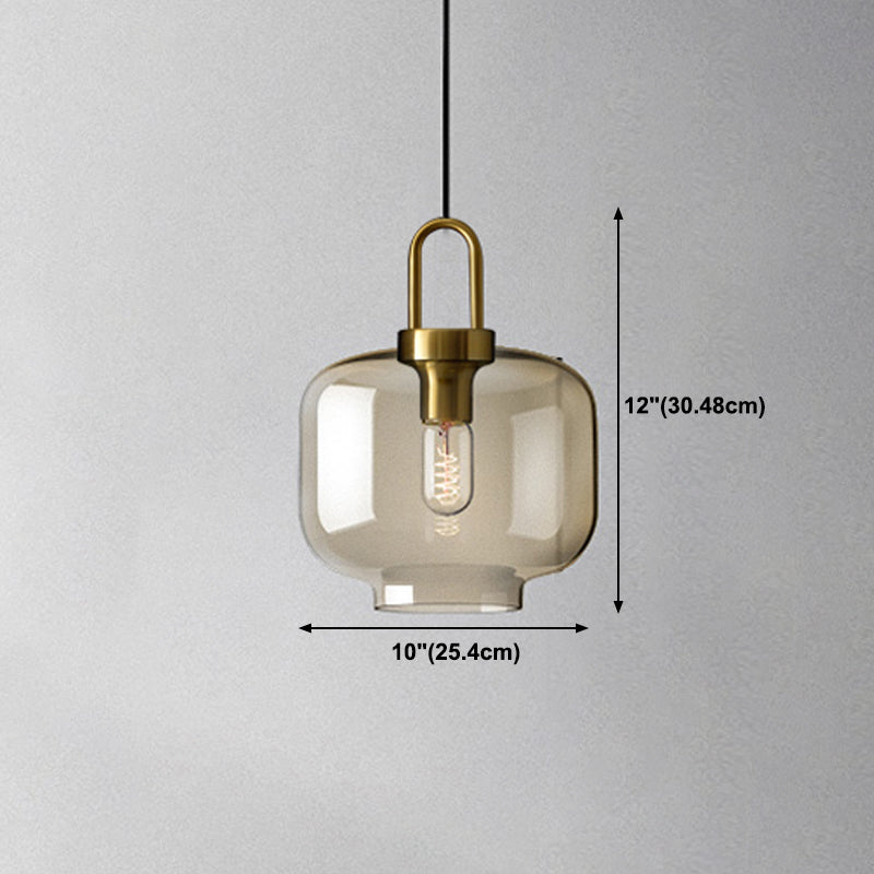 Simplicity Pendant Lighting Fixture Clear Glass Ceiling Pendant Light