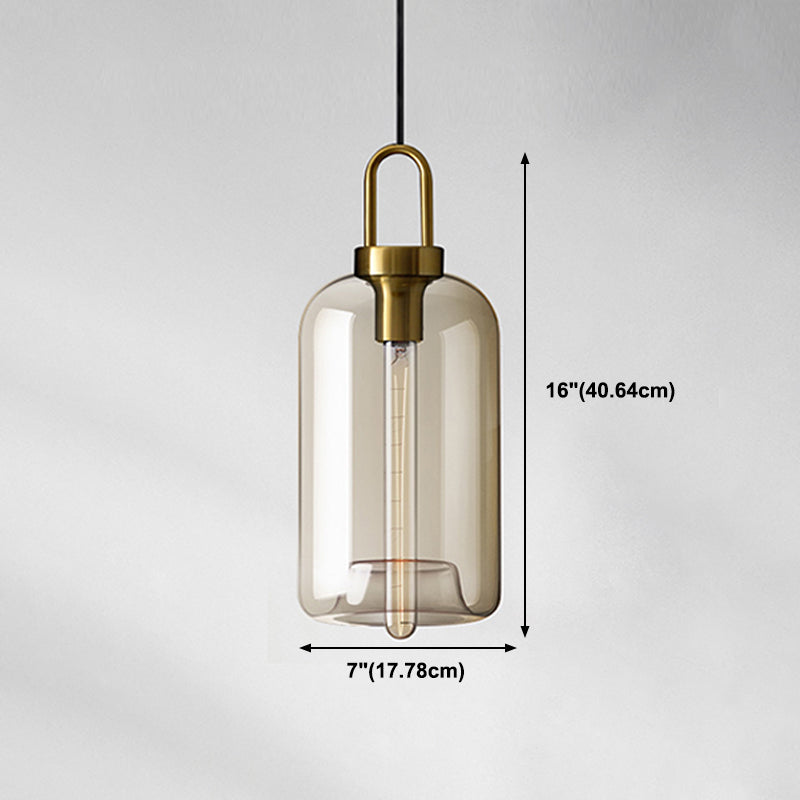 Simplicity Pendant Lighting Fixture Clear Glass Ceiling Pendant Light