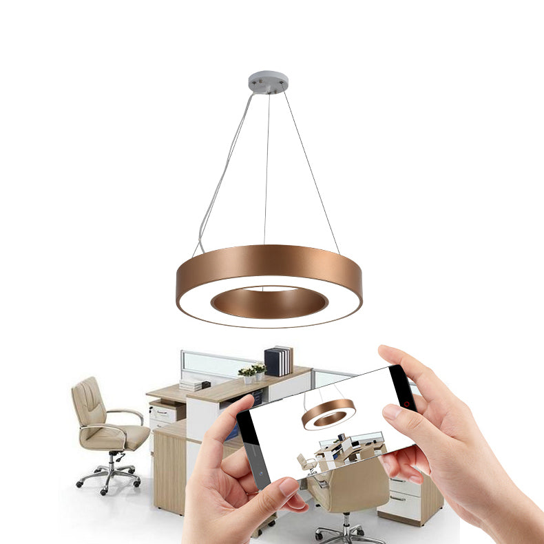 Contemporary Hanging Light Simplicity Pendent Lighting Fixture for Meeting Room