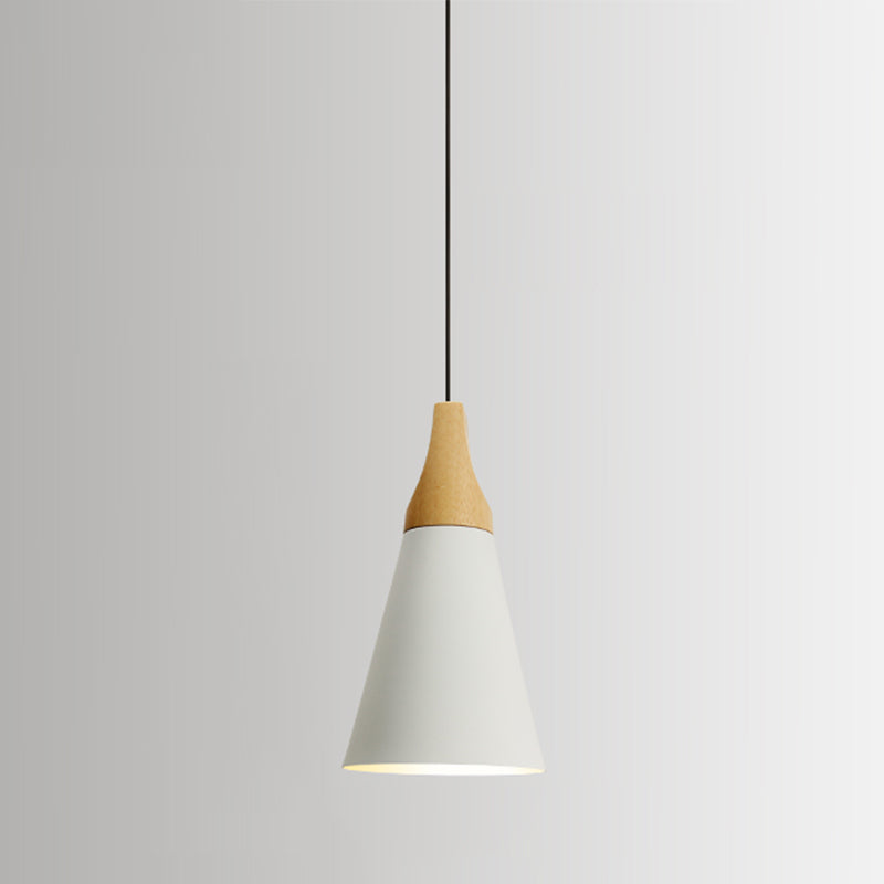 Contemporary Hanging Light Metal Shade Pendent Lighting Fixture for Sitting Room