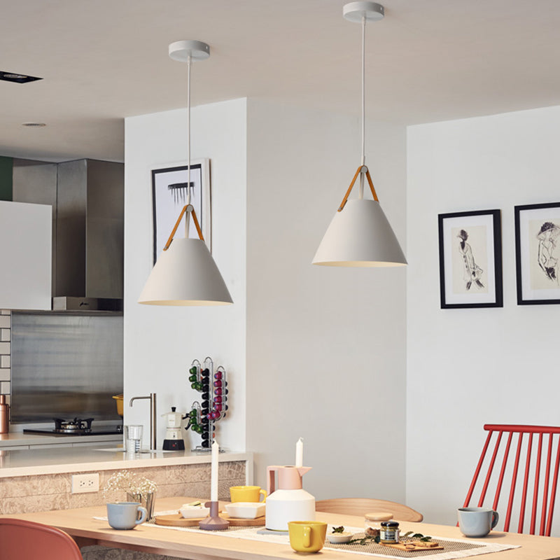 Modern Hanging Light Metal Shade Pendent Lighting Fixture for Dining Room