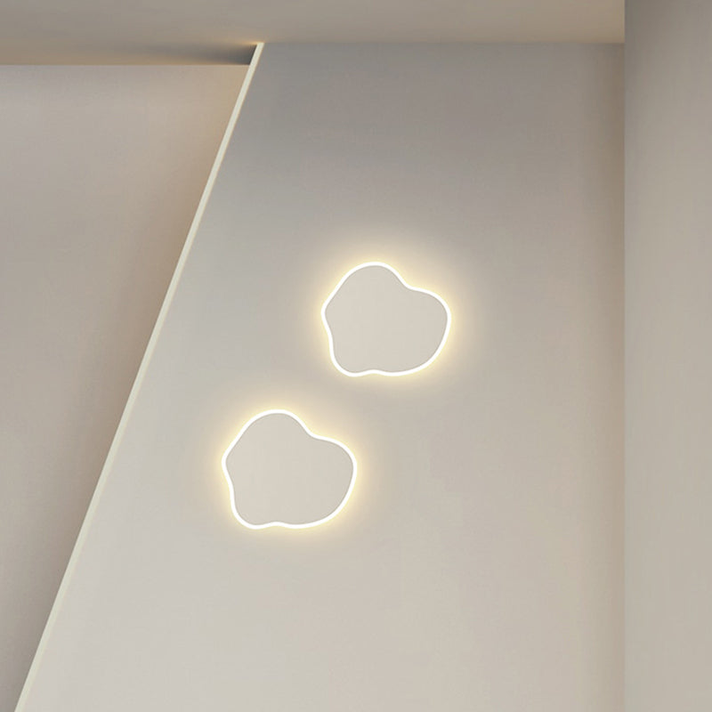 1 applige murale géométrique légère