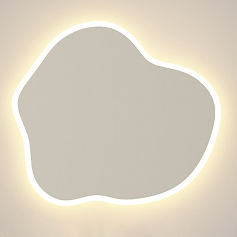 1 applige murale géométrique légère