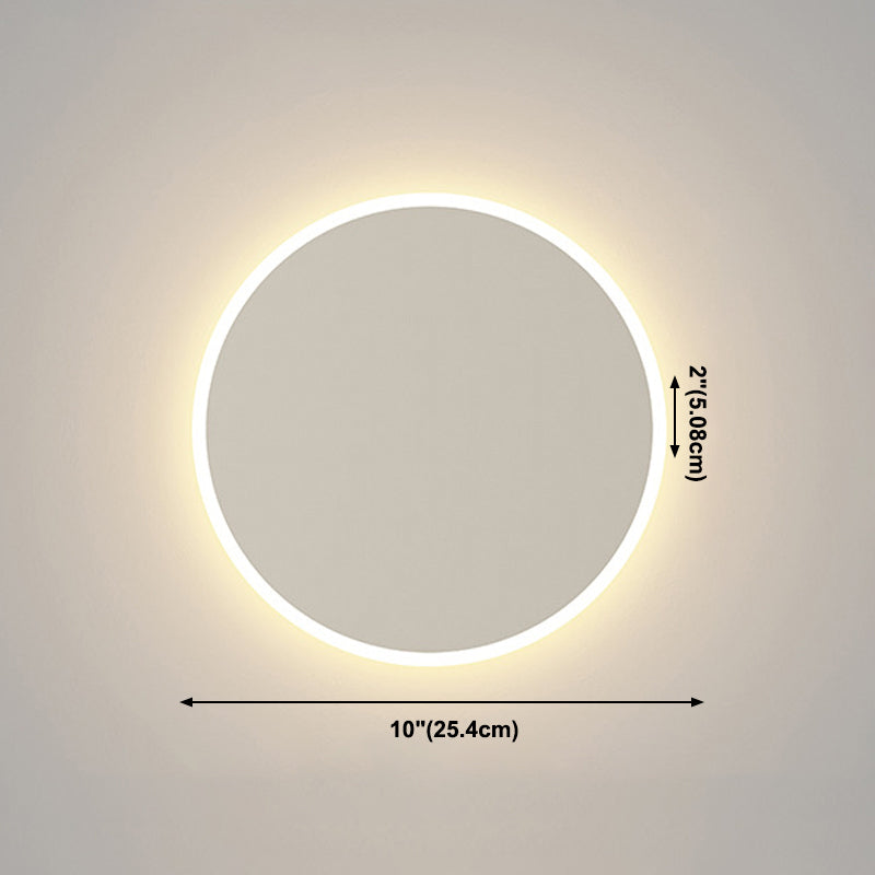 1 applige murale géométrique légère