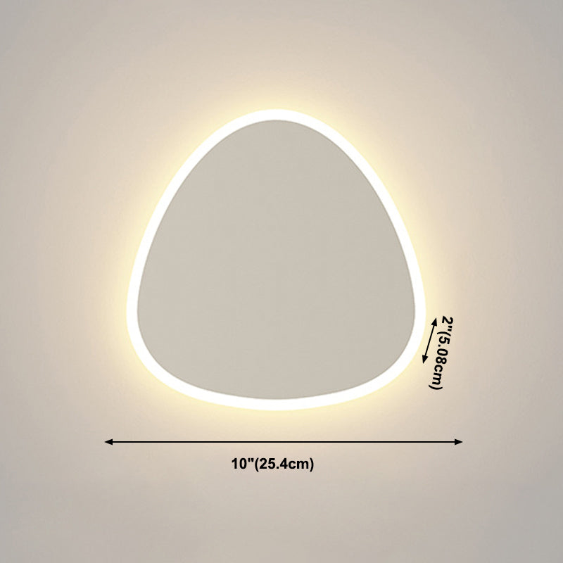 1 applige murale géométrique légère
