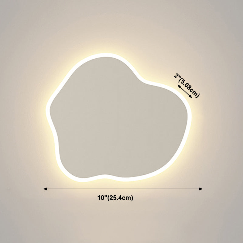 1 applige murale géométrique légère