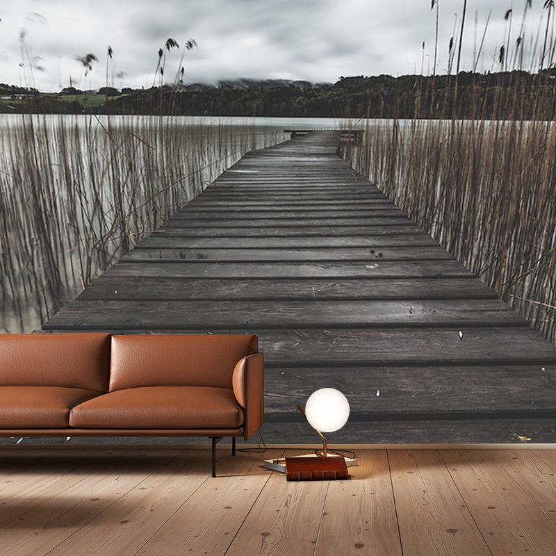 Photography Stain Resistant Wallpaper Outdoor Path Living Room Wall Mural