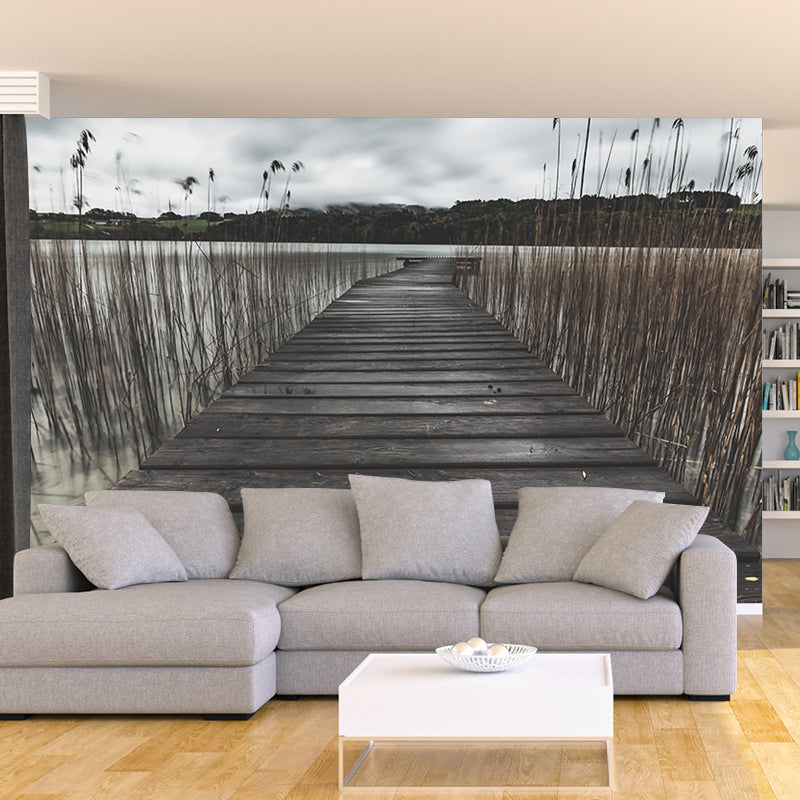 Photography Stain Resistant Wallpaper Outdoor Path Living Room Wall Mural