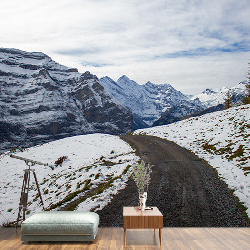 Modern Style Wall Mural Wallpaper Outdoor Path Bedroom Wall Mural