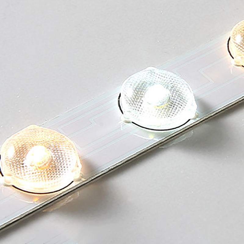 Minimalist LED Flush Mount Ceiling Light Colorful Ceiling Lamp with Acrylic Shade