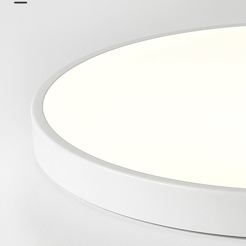 Minimalist LED Flush Mount Ceiling Light Colorful Ceiling Lamp with Acrylic Shade