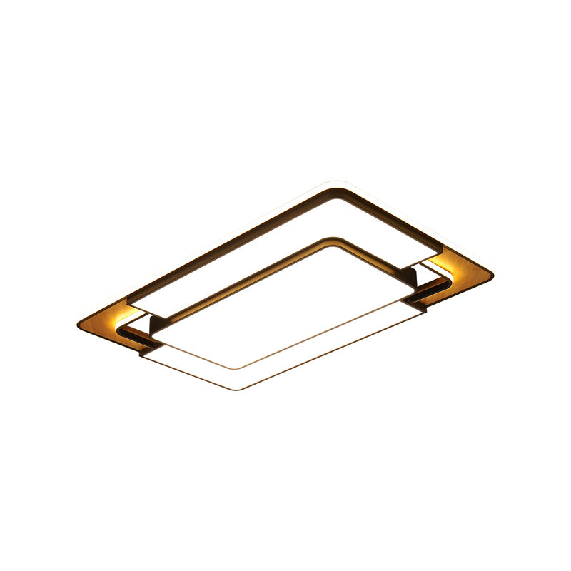 Nordic Simple Flush Ceiling Light Geometric LED Flush Mount Lighting