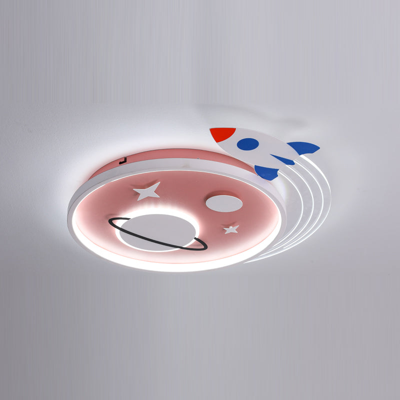 Iluminación de montaje de descarga LED de techo simple nórdico simple Nordic para la habitación de Kid