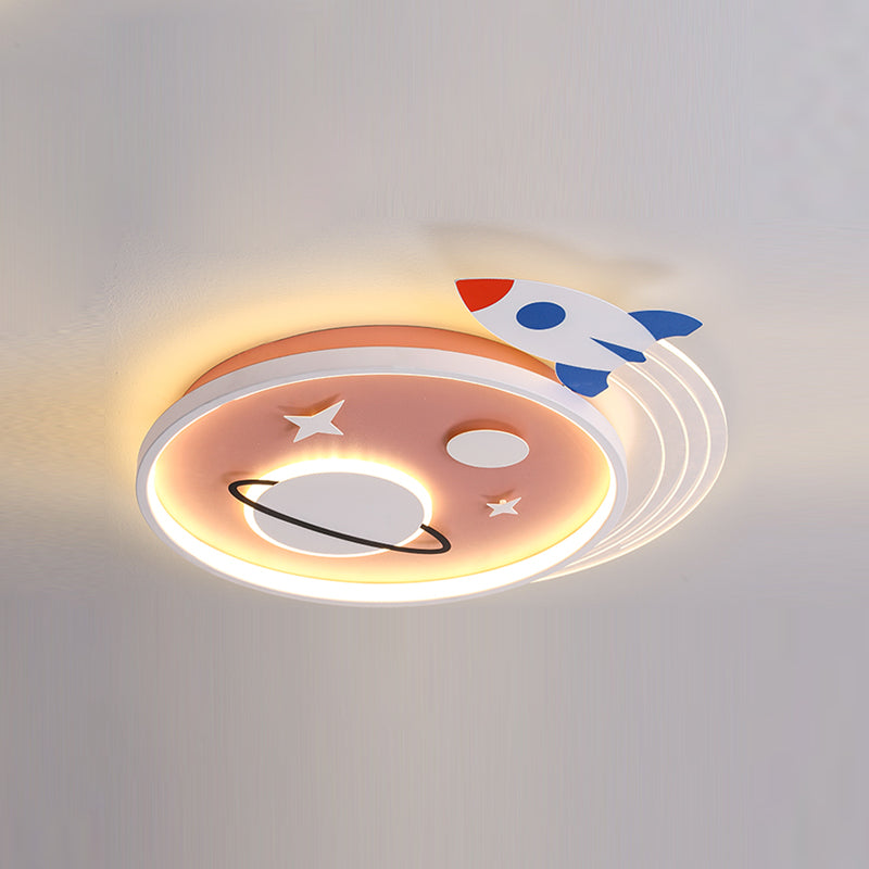 Iluminación de montaje de descarga LED de techo simple nórdico simple Nordic para la habitación de Kid
